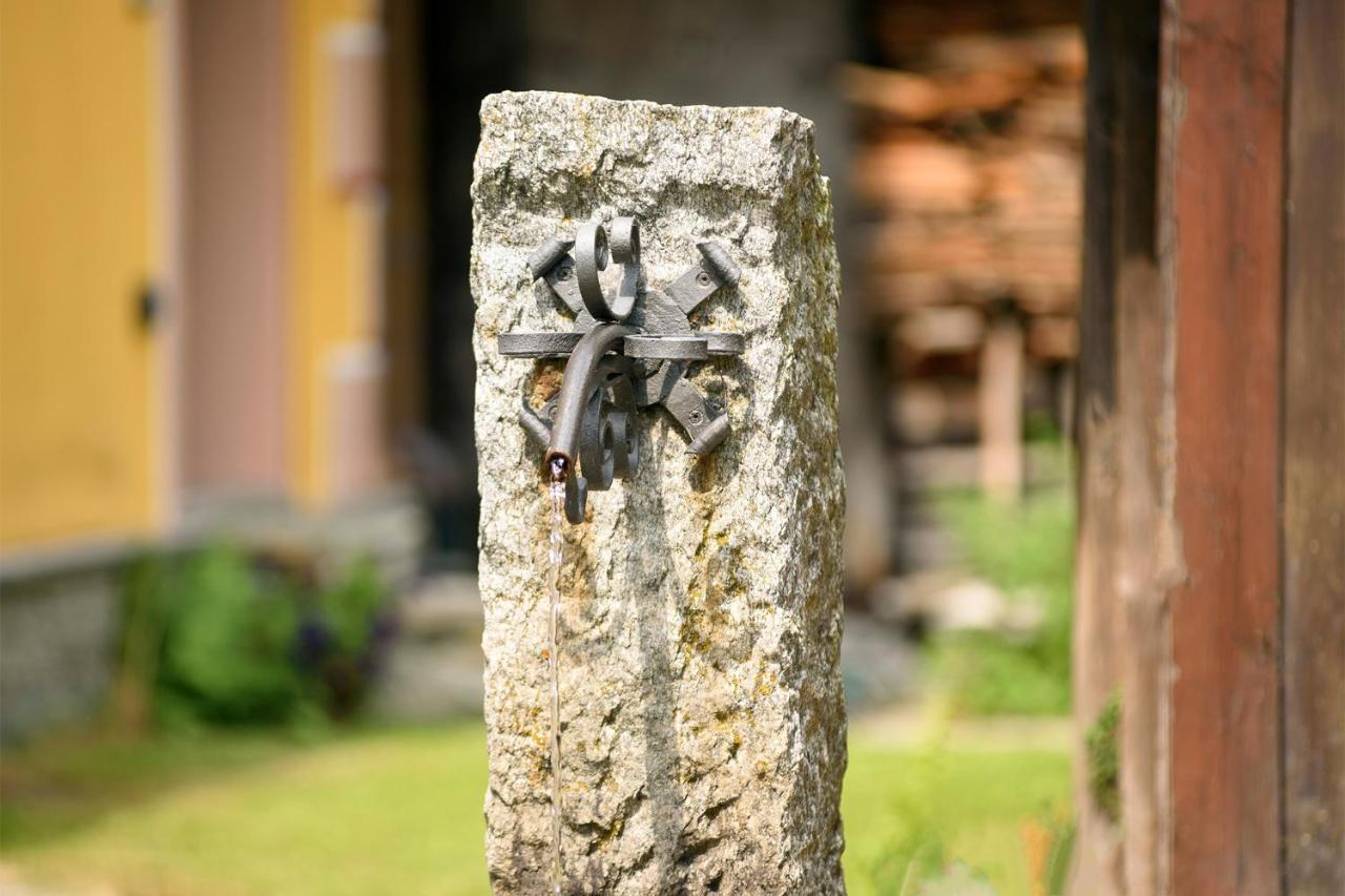 Appartamento Casa Weisstor Con Patio, Giardino E Orti Vista Monte Rosa Macugnaga Exterior foto